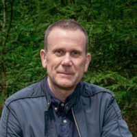 Mathias Karlsson with pellet bag